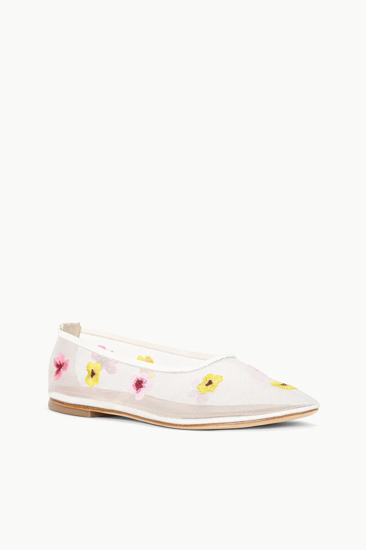 ALBA BALLET FLAT | BLOSSOM FLORAL MESH