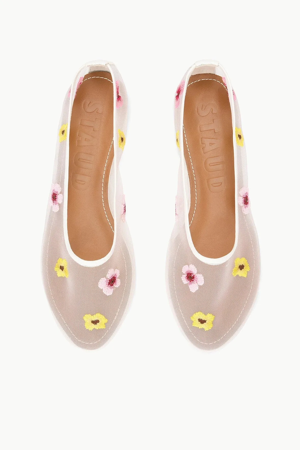 ALBA BALLET FLAT | BLOSSOM FLORAL MESH