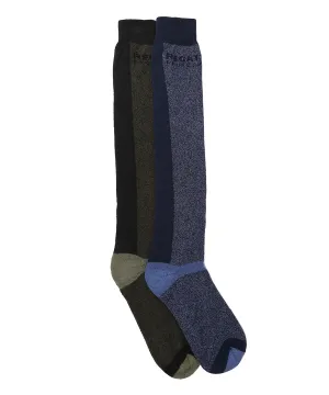 Assorted (Navy/Khaki) - Pro 2-pack wellington socks
