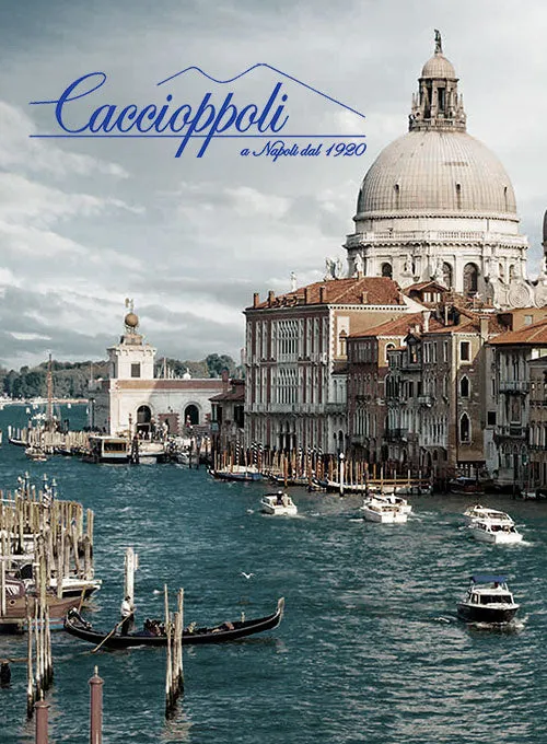 Caccioppoli Sun Dream Garlo Blue Wool Silk Jacket
