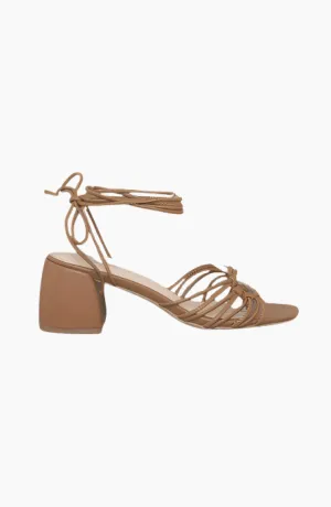 Celia Strappy Lace Up Heels - Final Sale