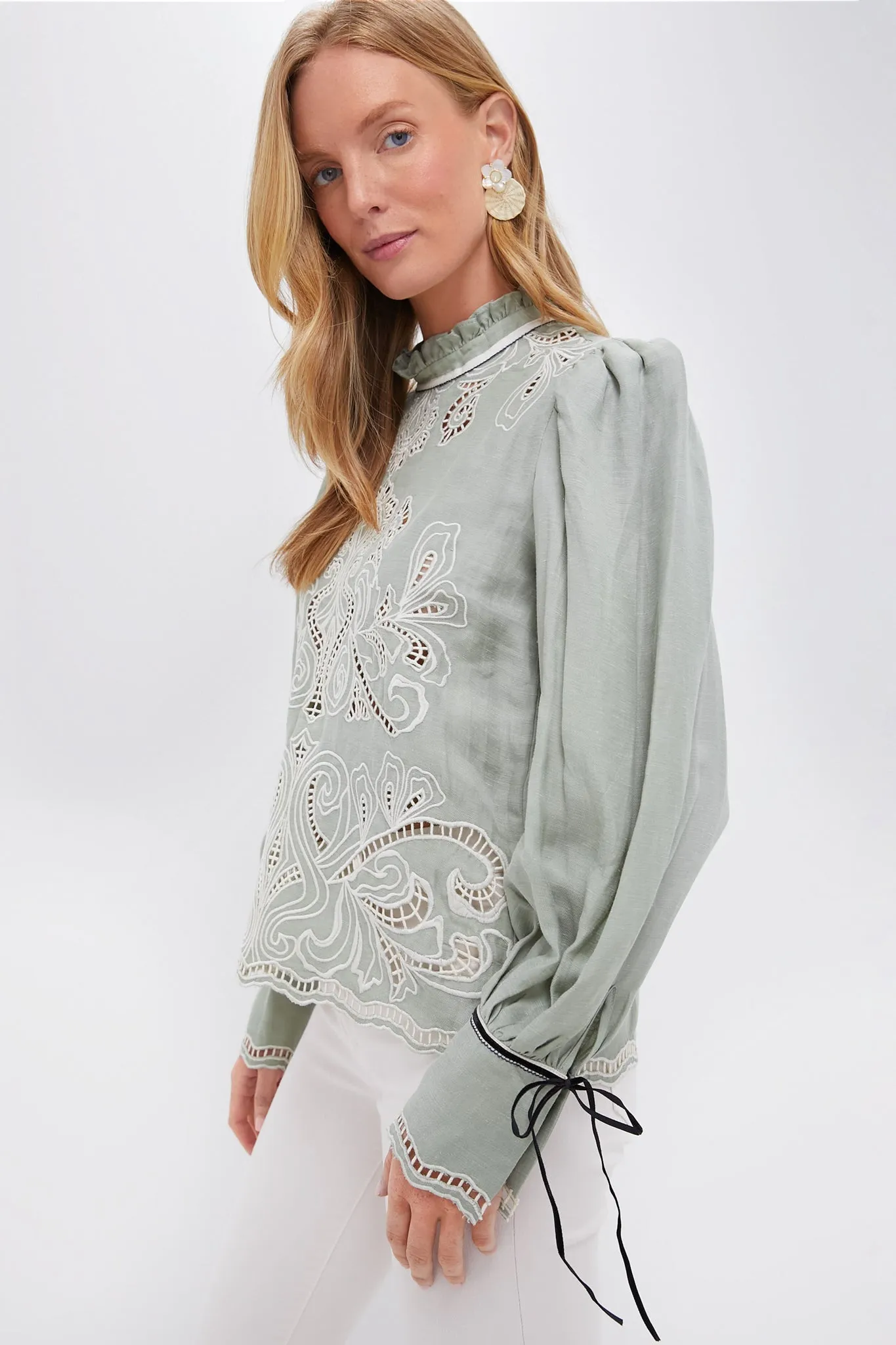 Green Keira Top