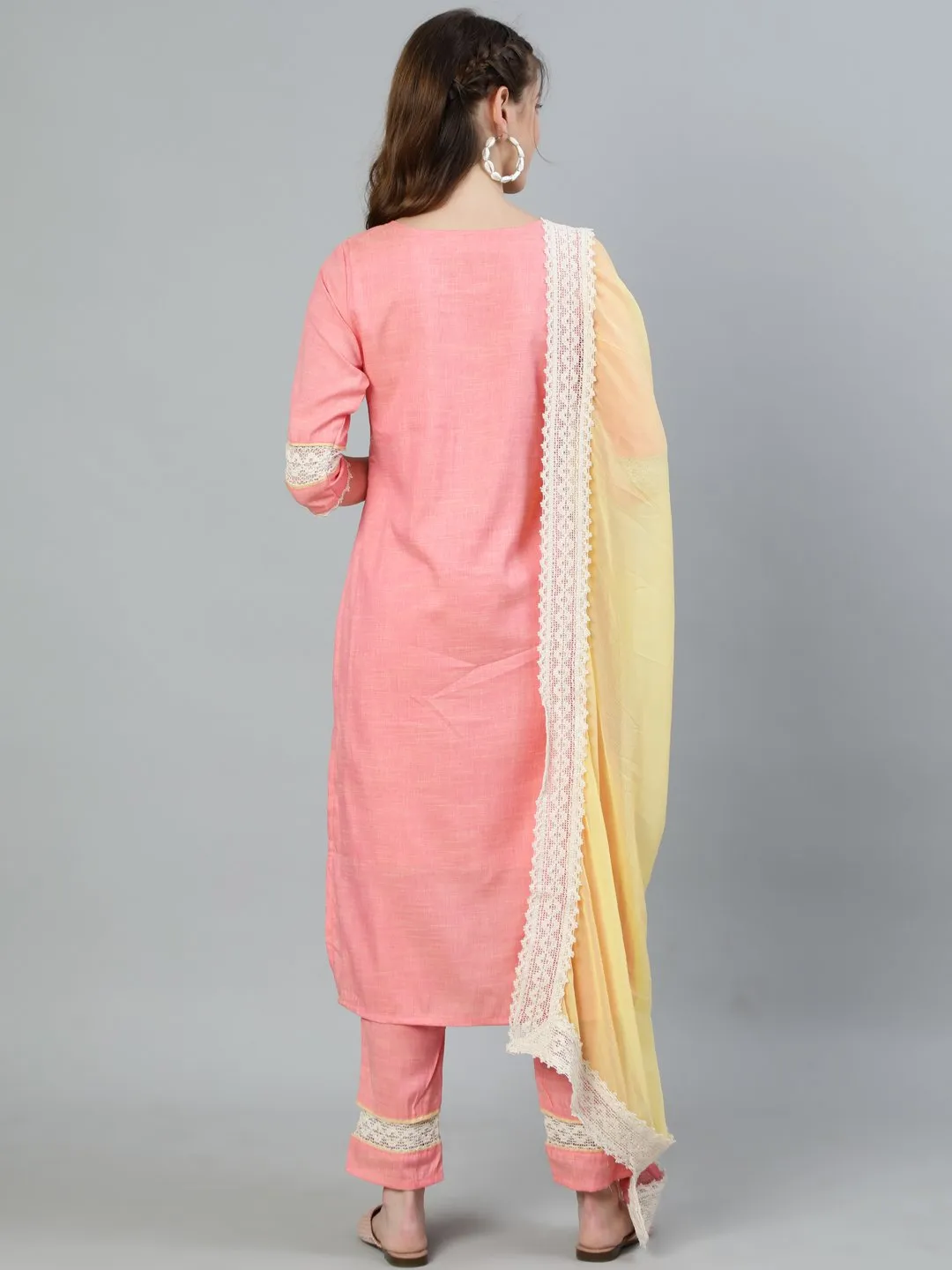 Masoom - Peach Kurta Set