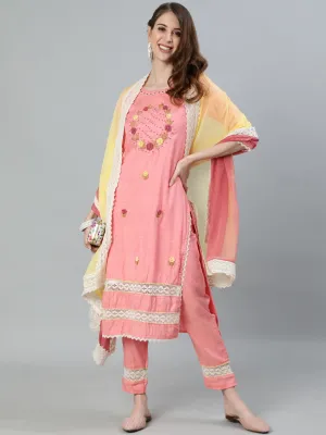 Masoom - Peach Kurta Set