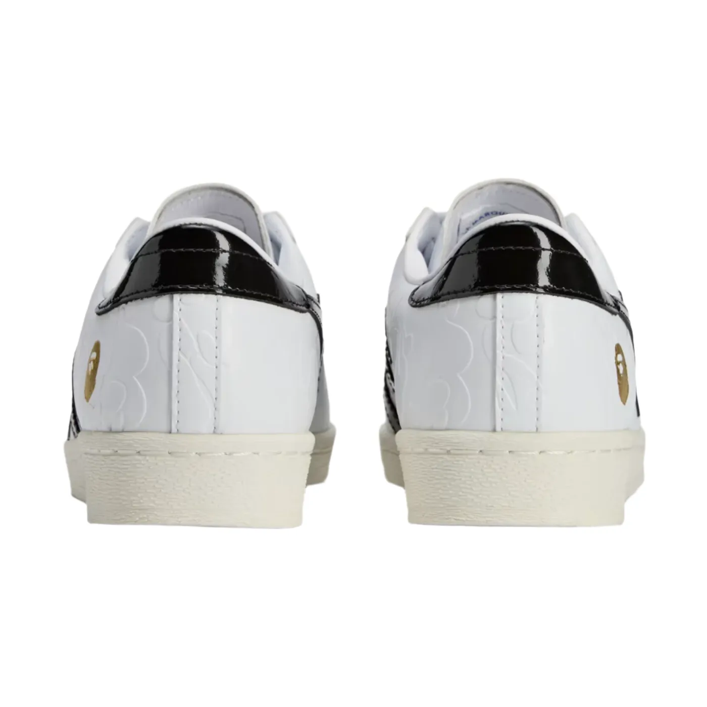 Men's adidas SSTR V Bape - "Cloud White"