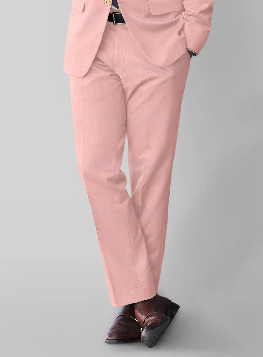 Napolean Runway Pink Wool Pants