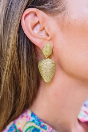RORY - SILK WRAPPED EARRINGS