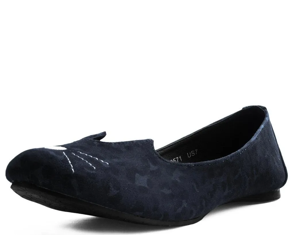 TUK A9434L Black & Grey Leopard SophistaKitty Flat
